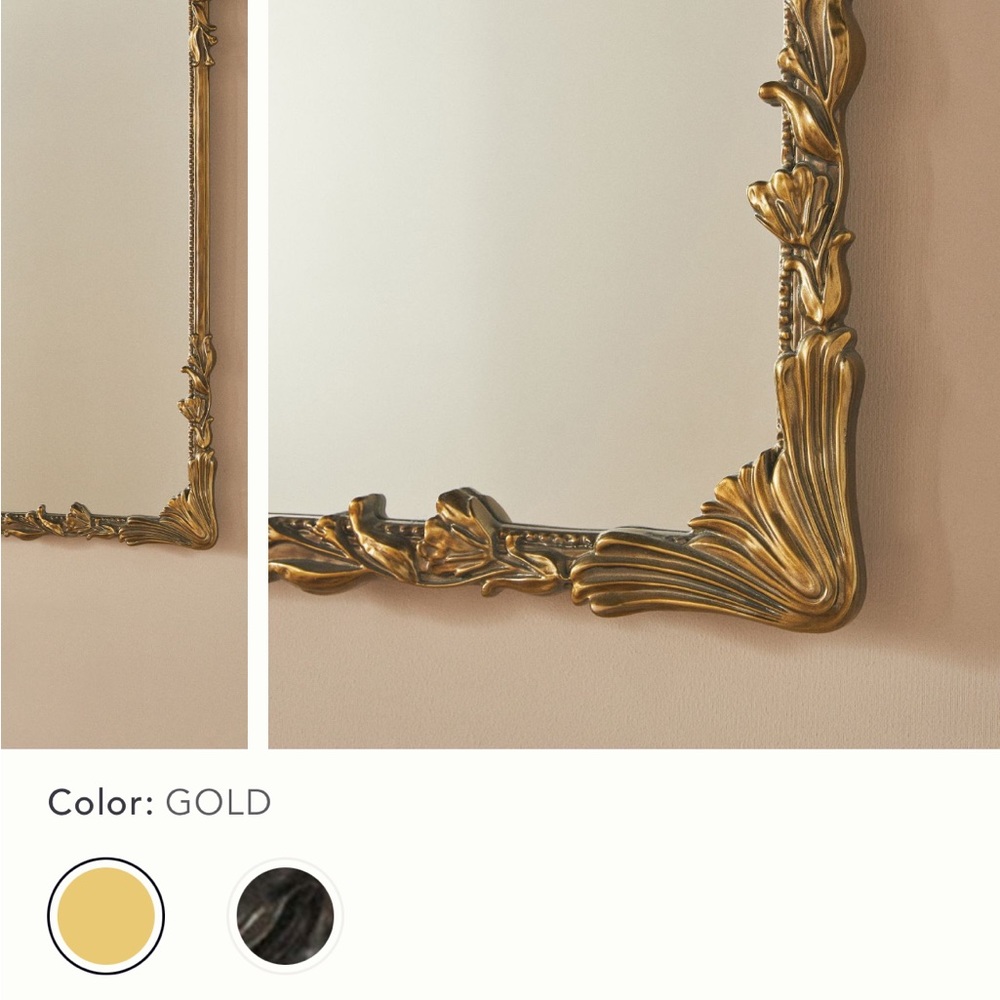 New still in packaged and unopened box. Anthropologie Mila mirror.